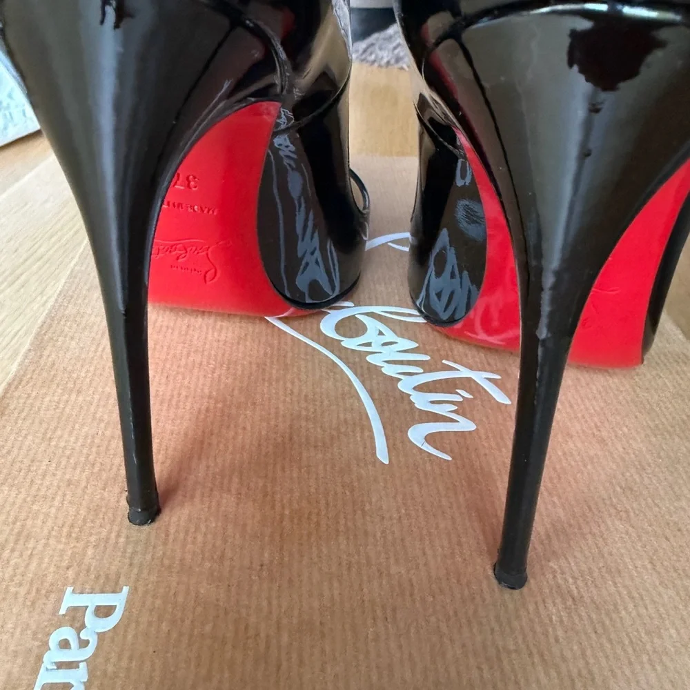 Christian Louboutin So Kate 120 Black Heels Box - Picture 4 of 8